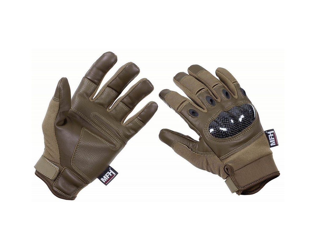 MFH Multisporthandschuhe Tactical Outdoor Handschuhe, Mission" coyote tan L" von MFH