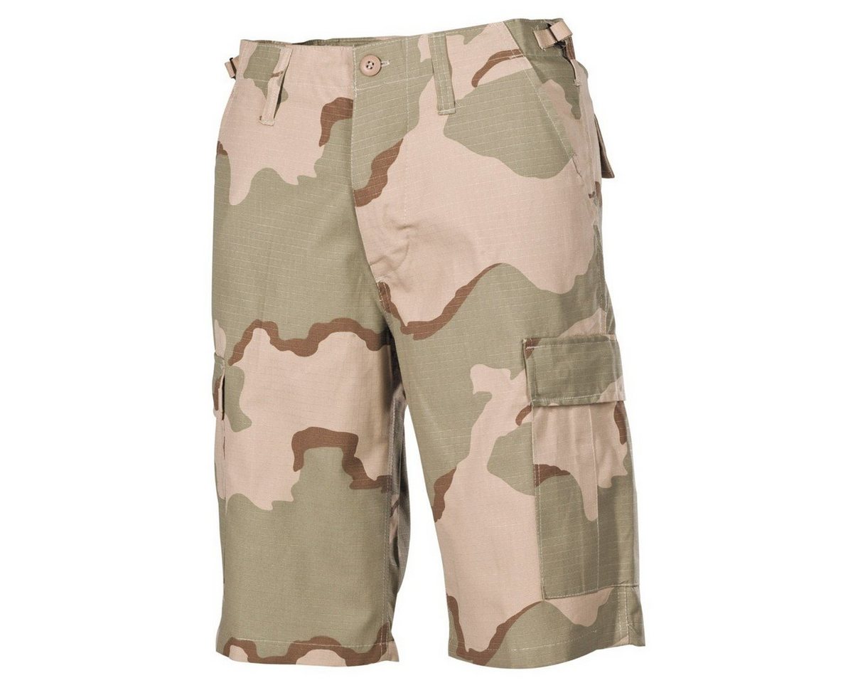 MFH Outdoorhose US Bermuda, BDU, Rip Stop, 3 Farben desert L von MFH