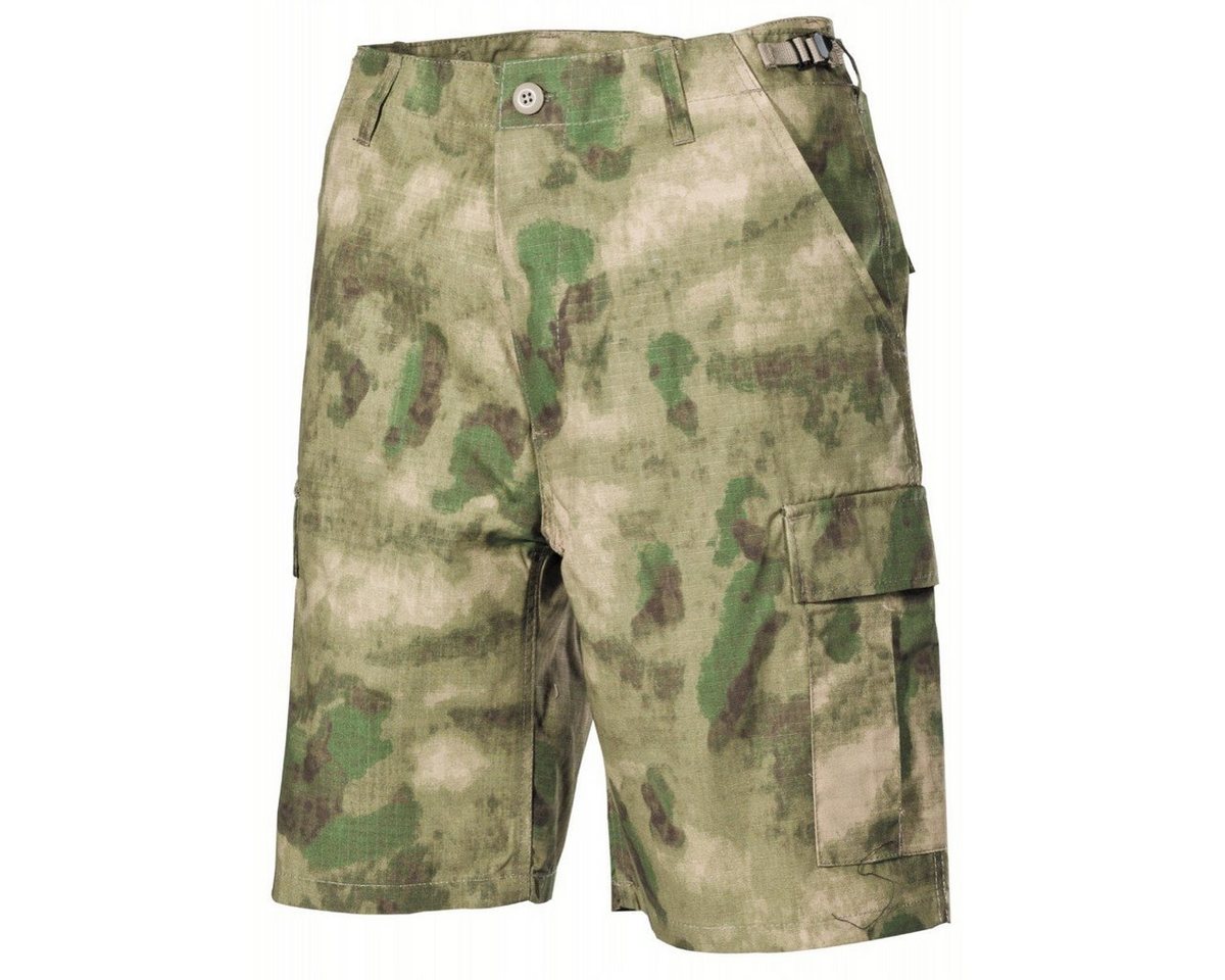 MFH Outdoorhose US Bermuda, BDU, Rip Stop, HDT-camo FG L von MFH