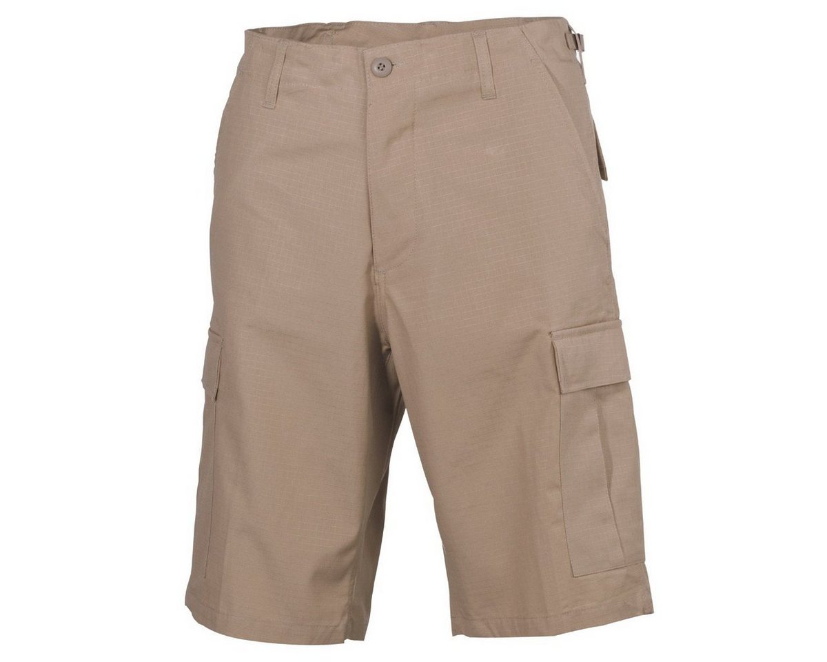 MFH Outdoorhose US Bermuda, BDU, Rip Stop, khaki L von MFH