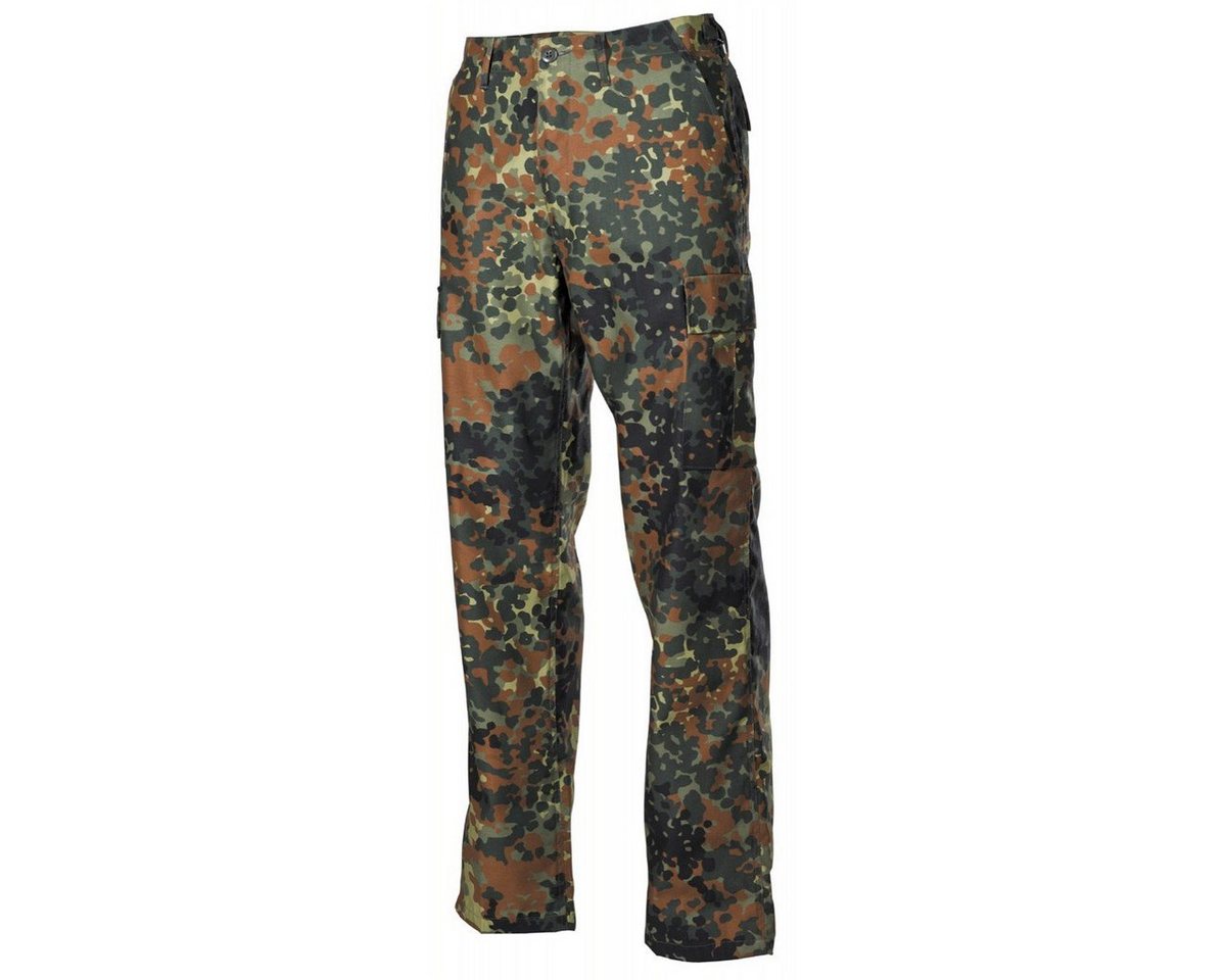 MFH Outdoorhose US Kampfhose, BDU, flecktarn M von MFH