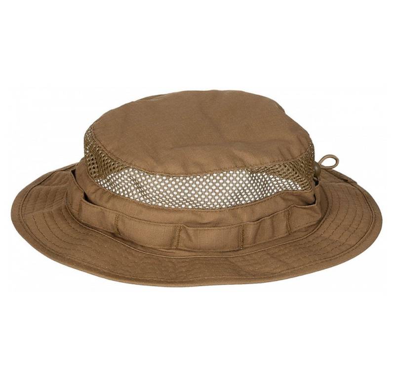 MFH Outdoorhut Boonie Hut mit Mesh-Einsätzen (klassischer Boonie Hut mit Netzeinsätzen für optimale Belüftung) von MFH