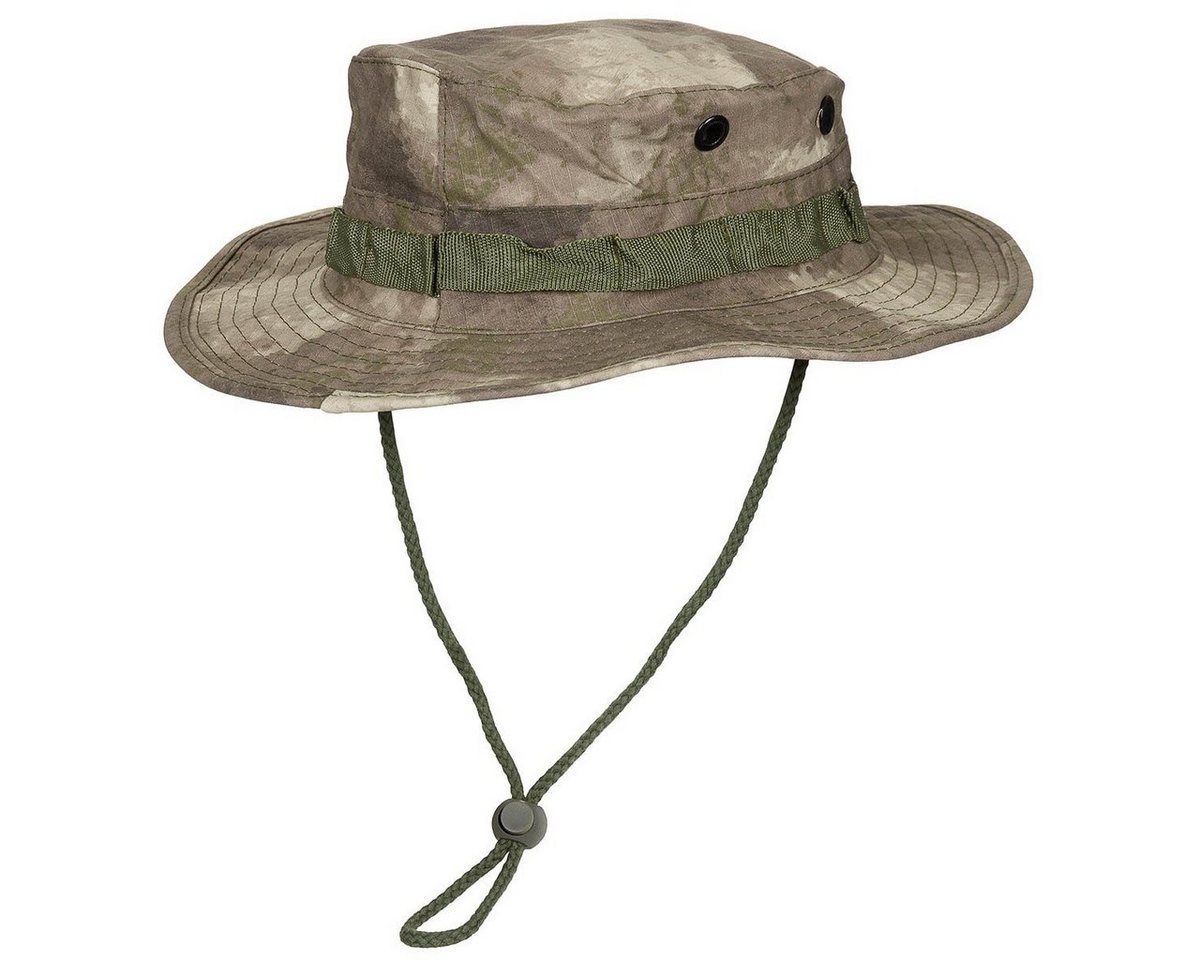 MFH Outdoorhut US GI Buschhut, Kinnband, GI Boonie, Rip Stop, HDT-camo M von MFH