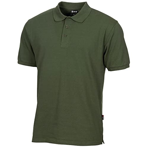 MFH Poloshirt mit Knopfleiste (Oliv, 4XL) von MFH