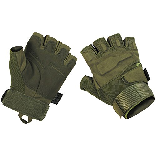 MFH Protect Fingerlose Handschuhe OD Green Größe XL von MFH