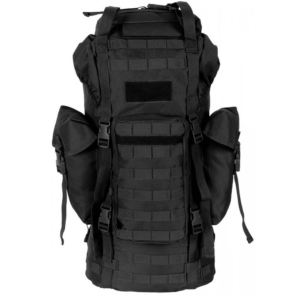 MFH Rucksack 30250A - BW Kampfrucksack MOLLE - schwarz von MFH