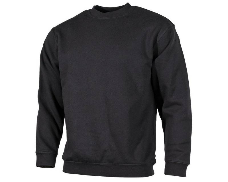 MFH Rundhalspullover Sweatshirt, 340 g/m², schwarz von MFH