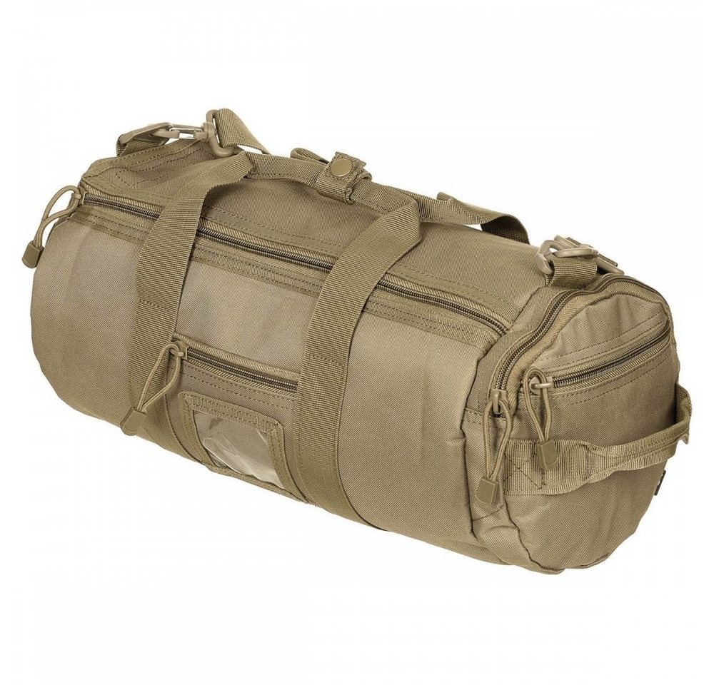 MFH Schultertasche Einsatztasche, rund, MOLLE", coyote tan, mit abnehmbarem Schulterriemen" von MFH