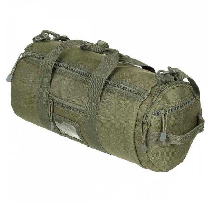 MFH Schultertasche Einsatztasche, rund, "MOLLE", oliv von MFH