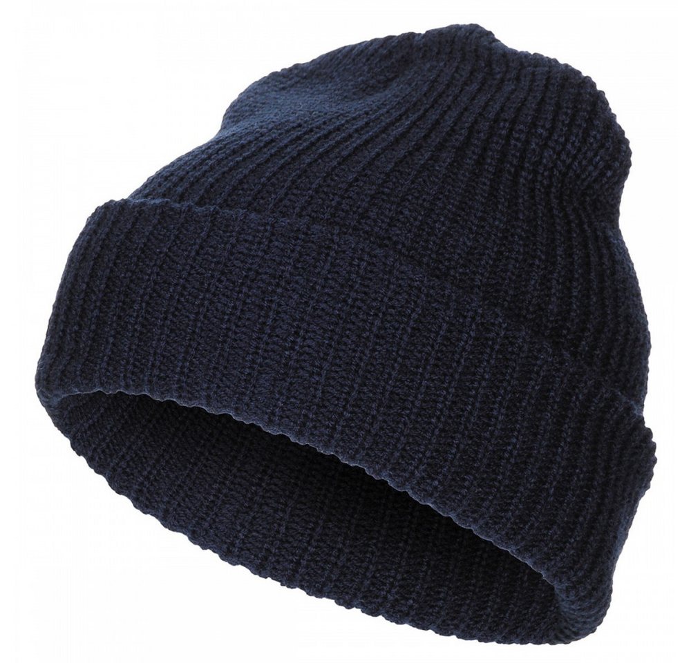 MFH Strickmütze MFH Rollmütze aus Polyacryl in Schwarz - Beanie (Rollmütze) Elastisch und formbeständig von MFH