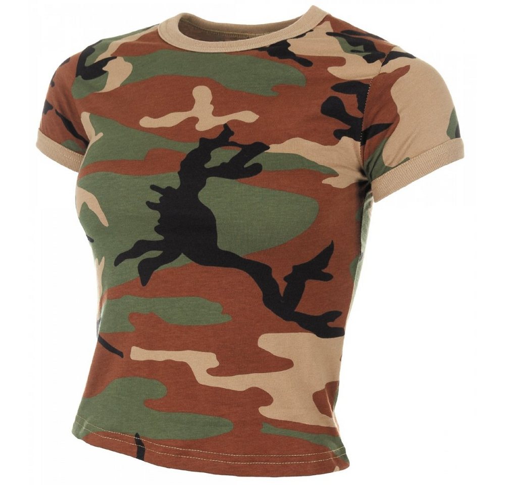 MFH T-Shirt US T-Shirt, Damen, woodland - S von MFH