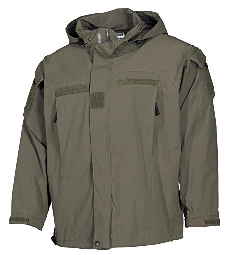 MFH Herren US Soft Shell Jacke Level 5 OD Green Größe 3XL von MFH