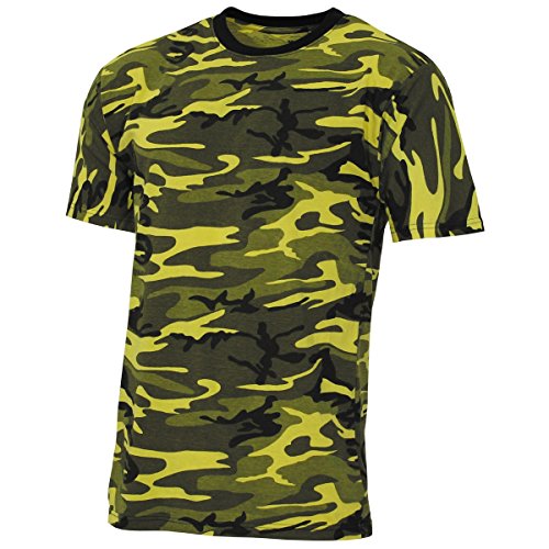 MFH US Streetstyle T-Shirt - Yellow Camo Größe 3XL von MFH