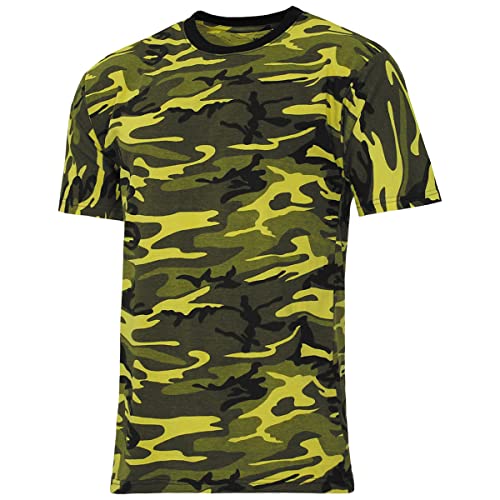 MFH US Streetstyle T-Shirt - Yellow Camo Größe 3XL von MFH