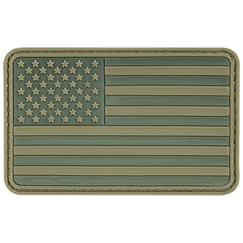 MFH USA 3D Flagge Patch Olive von MFH