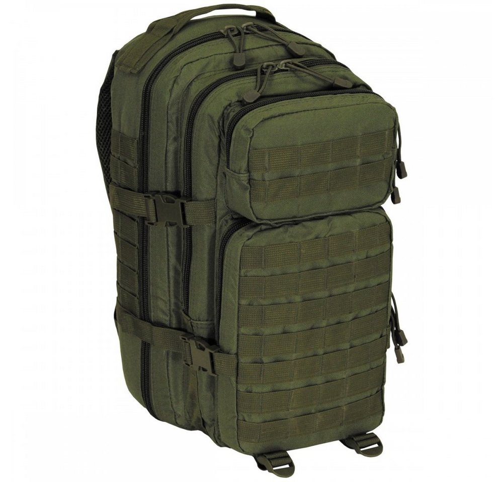 MFH Wanderrucksack US Rucksack, Assault I, Basic, oliv (Packung) von MFH