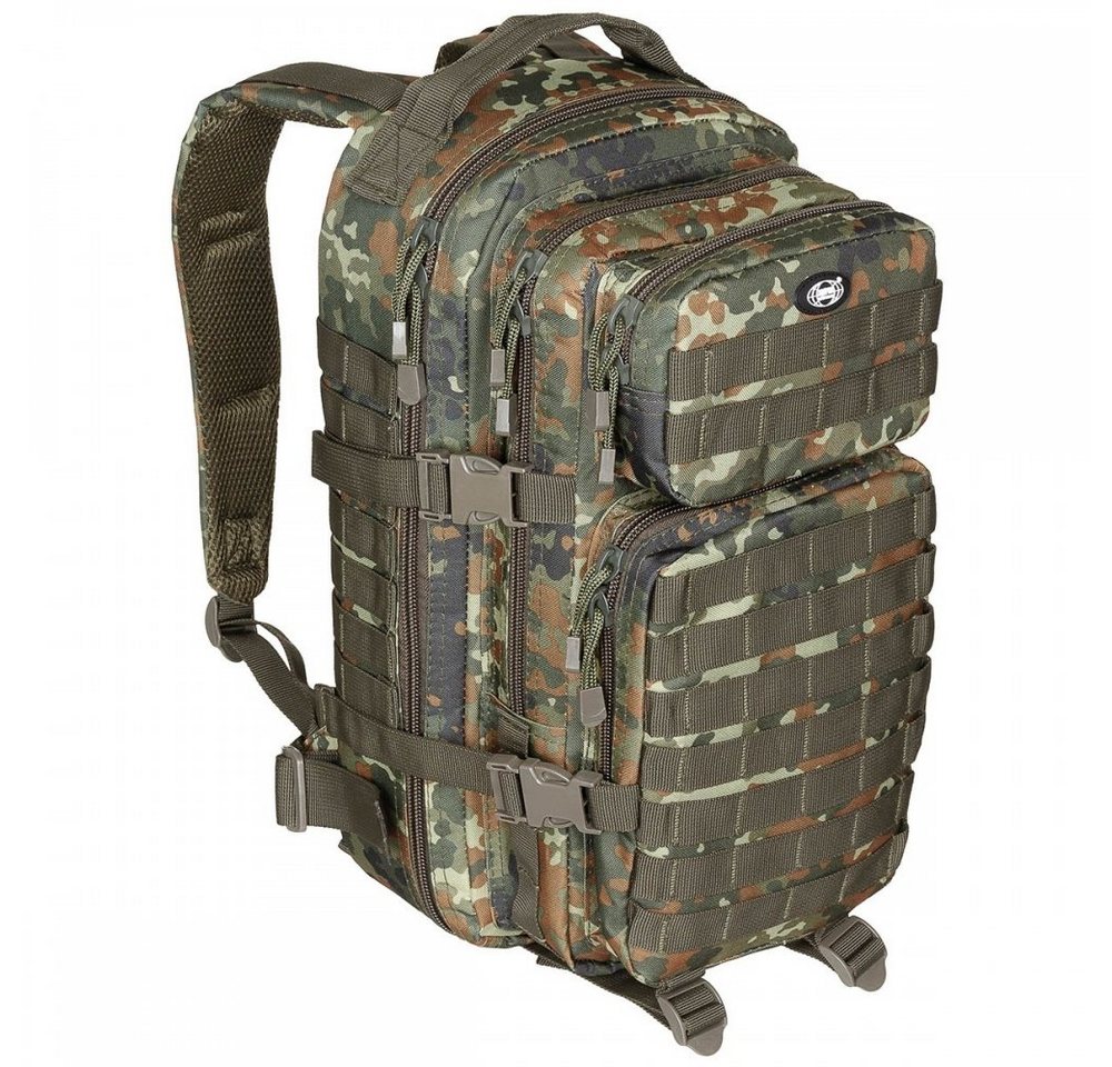 MFH Wanderrucksack US Rucksack, Assault I, flecktarn (Packung) von MFH