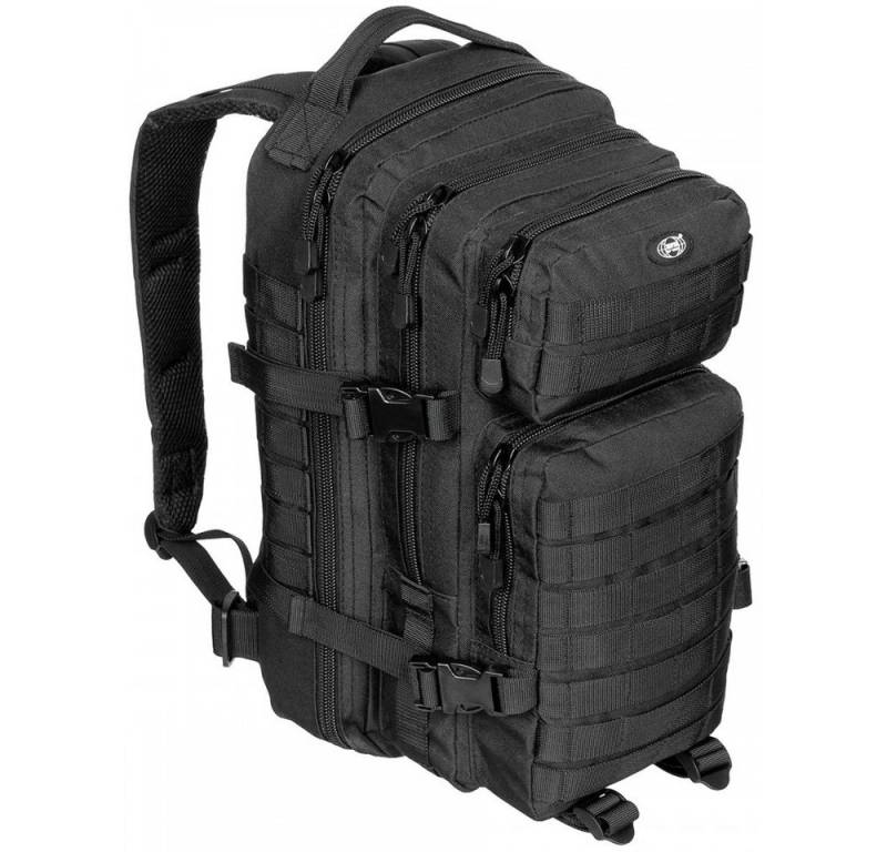 MFH Wanderrucksack US Rucksack, Assault I, schwarz (Packung) von MFH