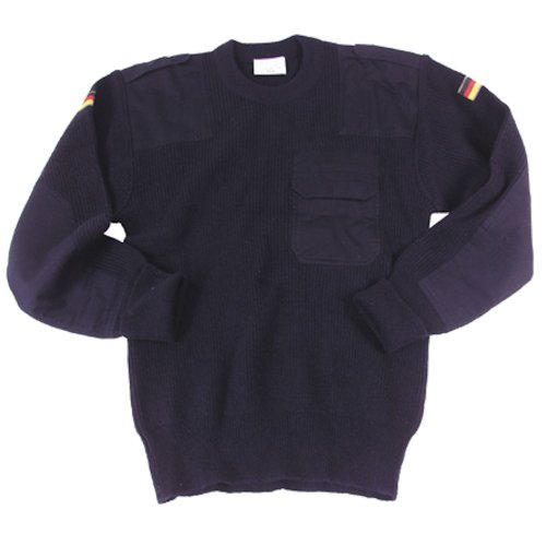 MFH klassischer Bundeswehr Pullover aus Polyacryl (Blau/56) von MFH