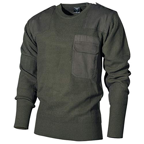 MFH klassischer Bundeswehr Pullover aus Polyacryl (Oliv/62) von MFH