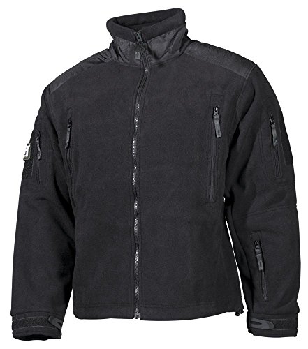 MFH Herren Heavy Strike Fleece Jacke Schwarz Größe XL von MFH