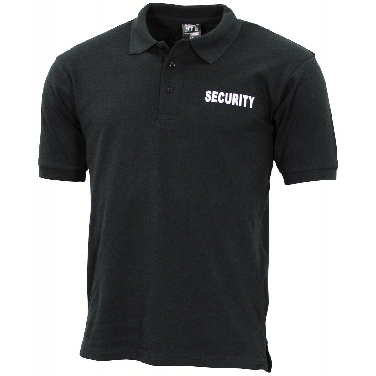 Poloshirt schwarz Security" S" Poloshirt schwarz Security" S" von MFH