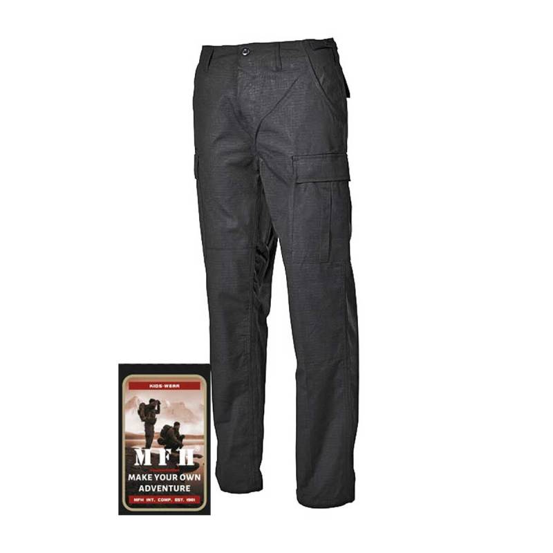 Schwarze US Kampfhose BDU /Security Hose S von MFH