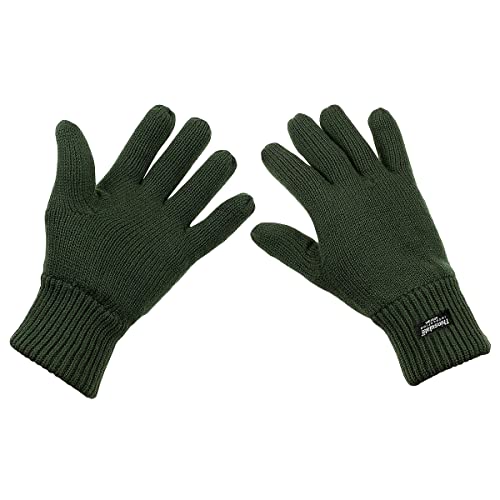 MFH Knitted Gloves 3M Thinsulate Olive size M von MFH