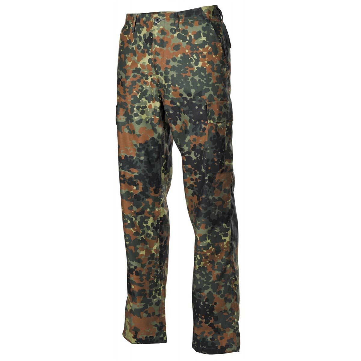 US Kampfhose, Battle Dress Uniform, flecktarn 3XL von MFH