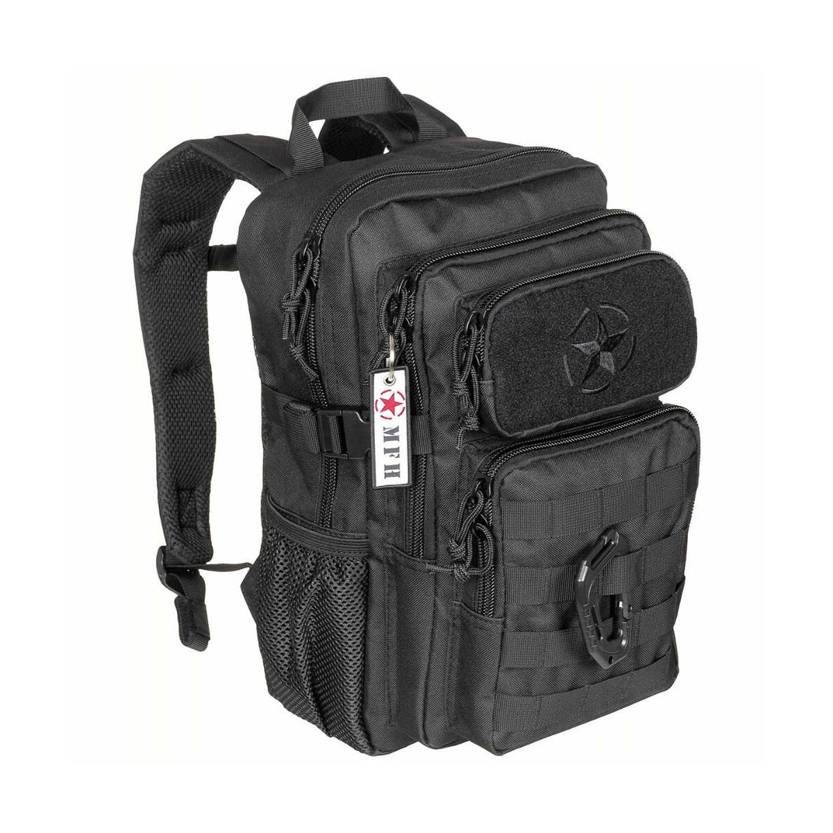 US Rucksack, Assault, Youngster", schwarz - 23 x 37 x 22 cm" von MFH