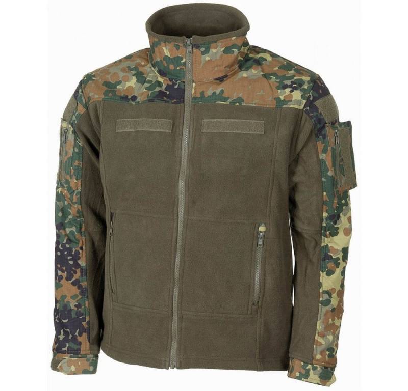 MFHHighDefence Fleecejacke Fleece-Jacke, Combat, flecktarn - 4XL von MFHHighDefence