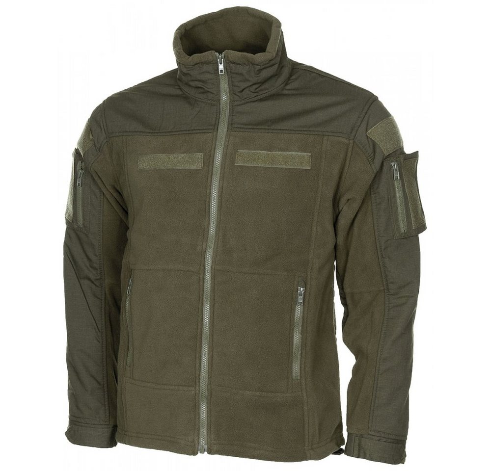 MFHHighDefence Fleecejacke Fleece-Jacke, Combat, oliv - 4XL von MFHHighDefence