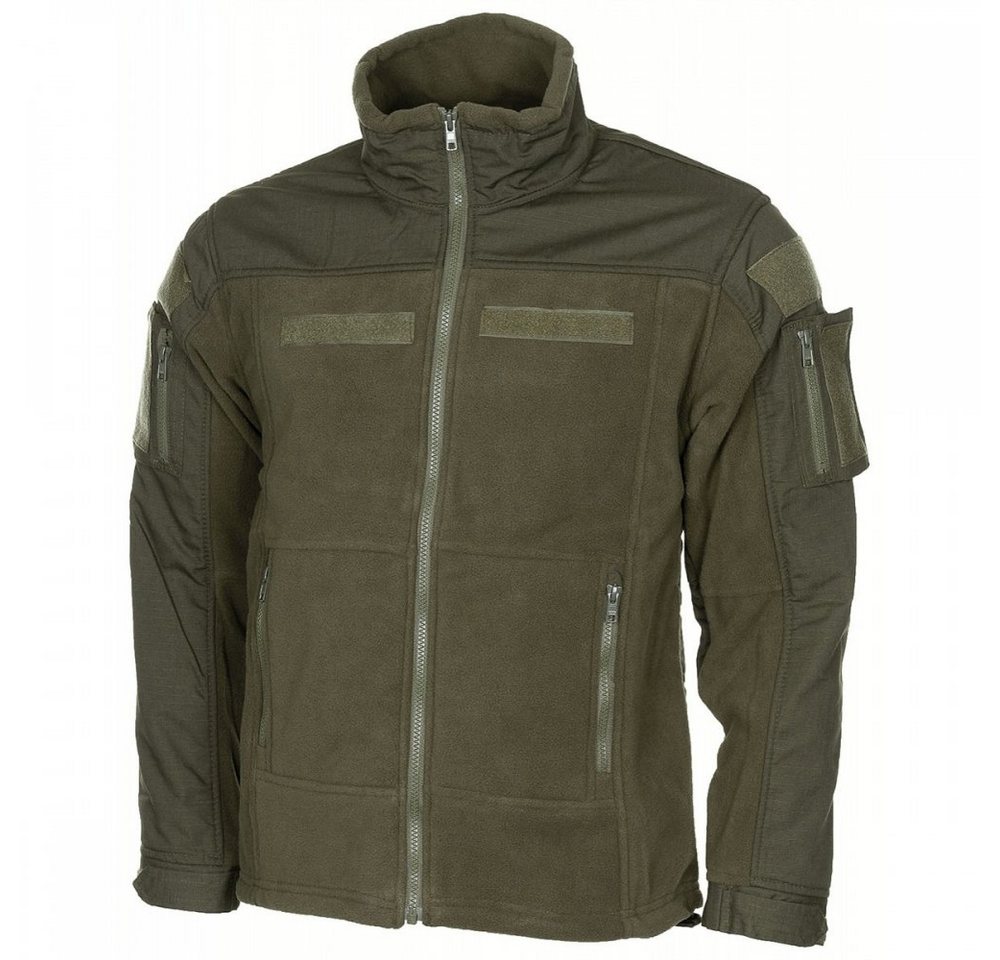 MFHHighDefence Fleecejacke Fleece-Jacke, Combat, oliv - S von MFHHighDefence