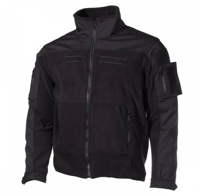 MFHHighDefence Fleecejacke Fleece-Jacke, Combat, schwarz - L von MFHHighDefence