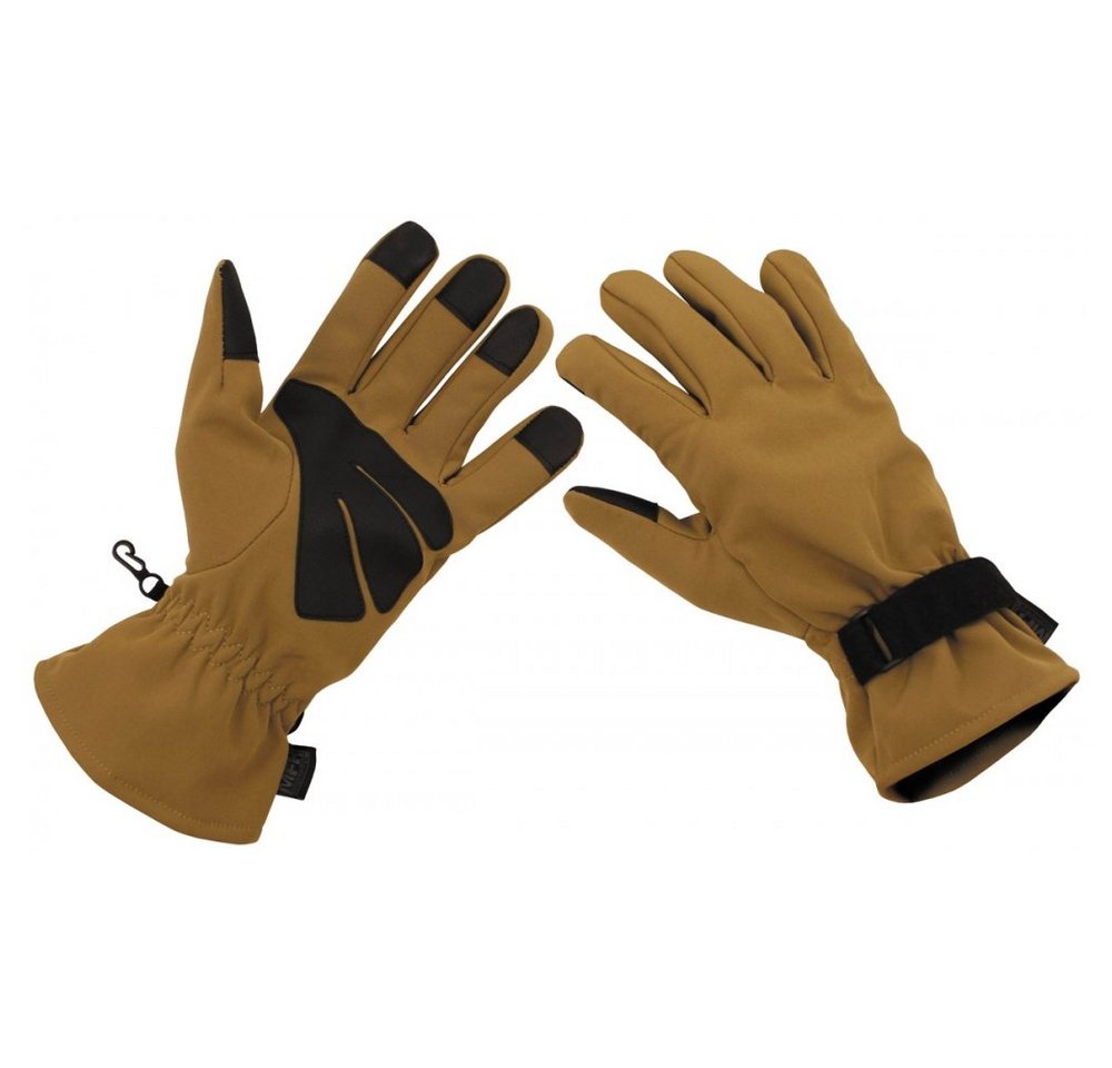 MFHHighDefence Multisporthandschuhe Fingerhandschuhe, Softshell, coyote tan - M von MFHHighDefence