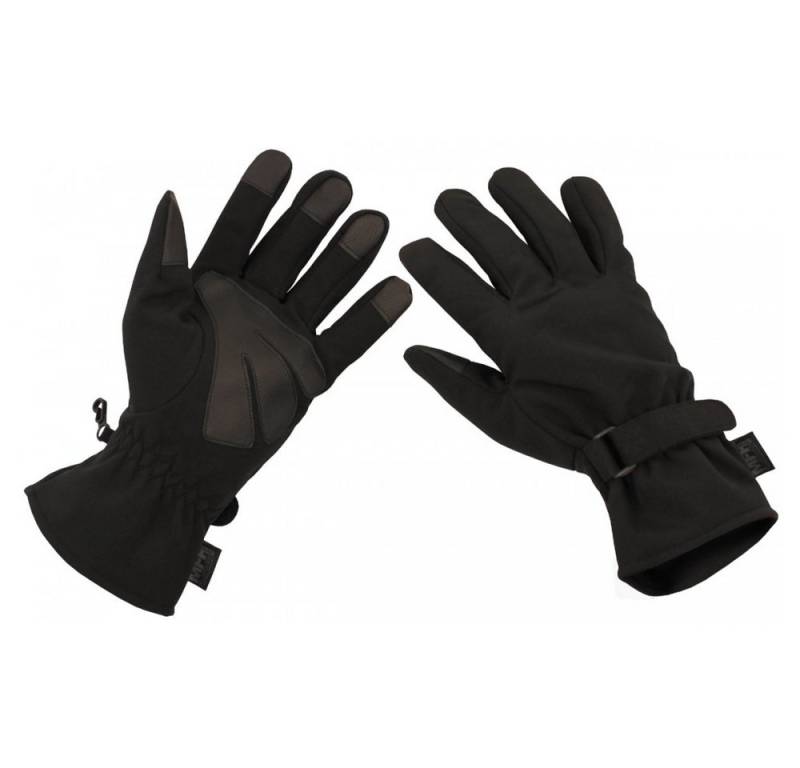 MFHHighDefence Multisporthandschuhe Fingerhandschuhe, Softshell, schwarz - L von MFHHighDefence