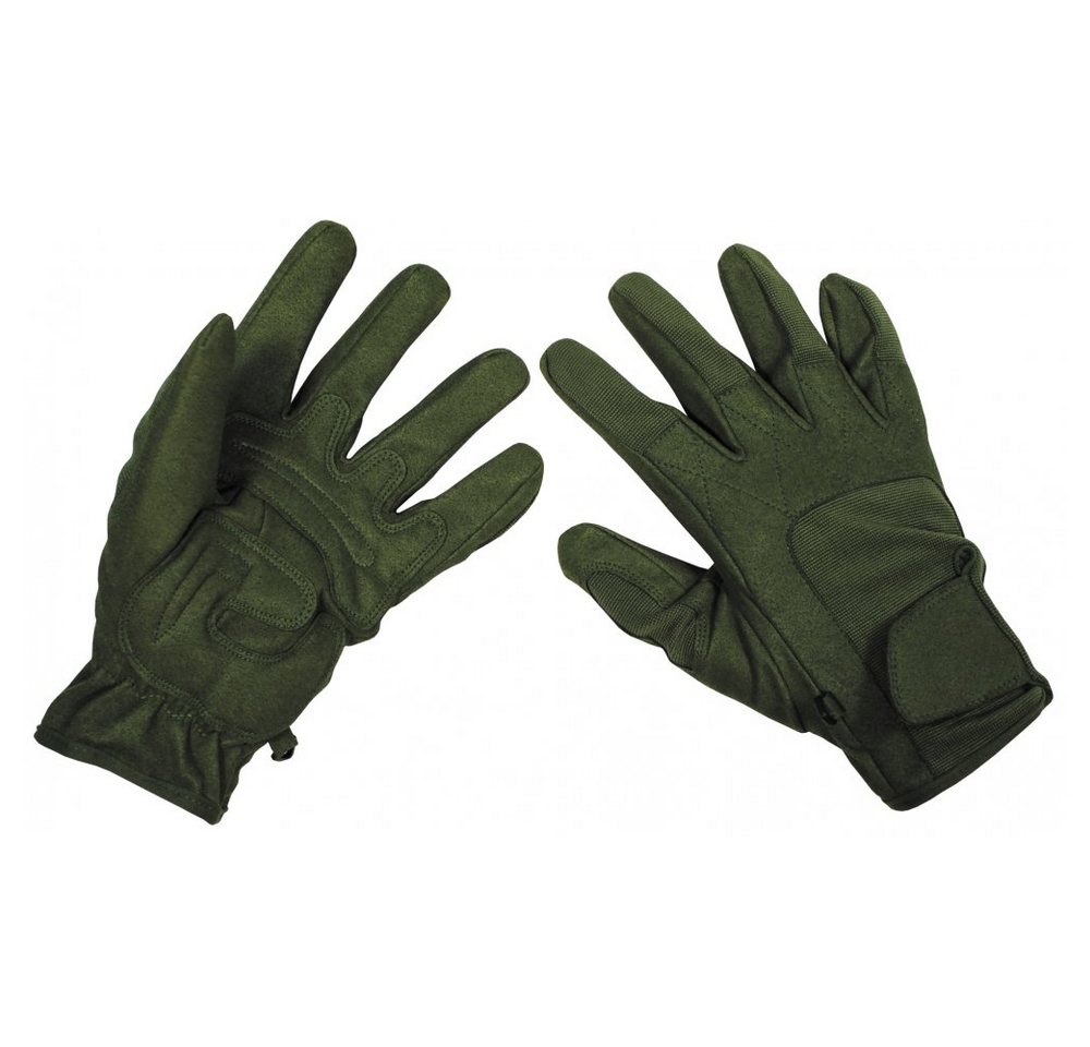 MFHHighDefence Multisporthandschuhe Fingerhandschuhe, Worker light, oliv - S von MFHHighDefence