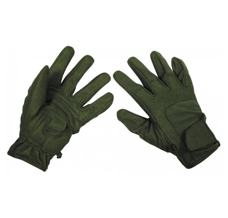 MFHHighDefence Multisporthandschuhe Fingerhandschuhe, Worker light, oliv - M von MFHHighDefence