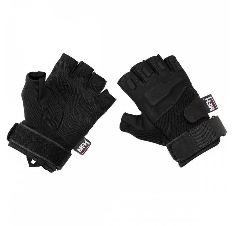 MFHHighDefence Multisporthandschuhe HighDefence Tactical Handschuhe,"Protect", ohne Finger, schwarz - XXL von MFHHighDefence