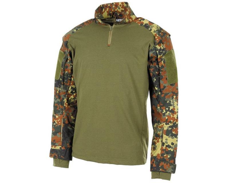 MFH Outdoorhemd US Tactical Hemd, langarm, flecktarn von MFH