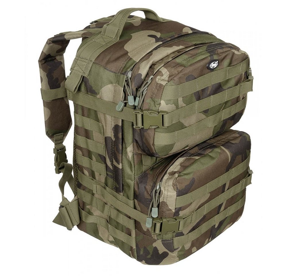 MFHHighDefence Rucksack US Rucksack, Assault II, woodland (Packung) von MFHHighDefence