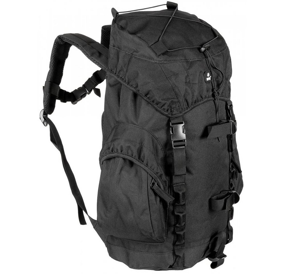 MFHHighDefence Wanderrucksack Rucksack, Recon II, 25 Liter, schwarz (Set) von MFHHighDefence