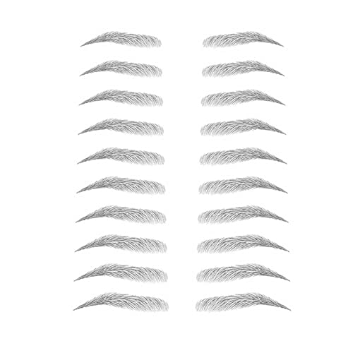 Augenbrauen-Aufkleber | Tattoo Augenbrauen Wasserdicht - 3D-Falsch-Tätowierungen Haare wie Peel Off Instant Transfer Augenbrauen für Frauen und Männer Natürliche Striche, Formung fjs von MFJS