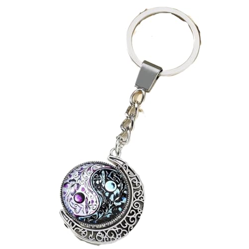 China Gossip Yin und Yang Schlüsselanhänger Feng Shui Amulett Glücksbringer Glücksbringer Auto-Schlüsselanhänger Schlüsselanhänger Charms Schlüsselanhänger Zubehör Schlüsselanhänger Gute Besserung von MFUPR