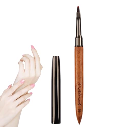 MFYOUPK Nageldesign-Pinsel, Detail-Nagelkunstpinsel,Nageldesign-Malpinsel | Sandelholz-Nageldesign-Pinsel für den Heimgebrauch und den professionellen Nagelstudio, dünne Details, feine Zeichnung von MFYOUPK