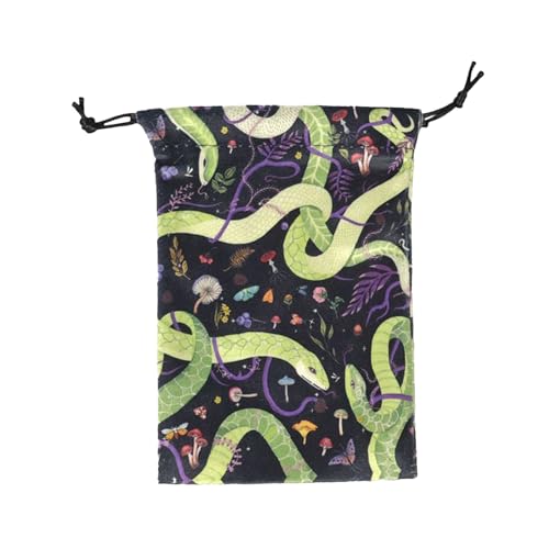 MFYOUPK Tarot Tasche | Tarotkarten Samt Aufbewahrungstasche | Schützende Umhüllung Organizer Für Wahrsagerei Zubehör | Für Würfel Kristall Rune Enthusiasten Anfänger Jugendliche Erwachsene Reise Party von MFYOUPK