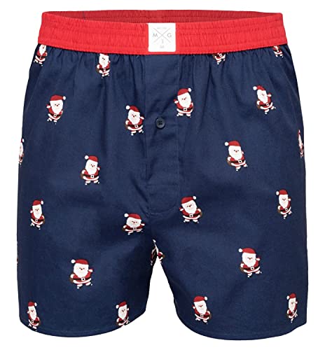 MG-1 1er, 2er und 4er Pack Herren Webboxer Weihnachten X-Mas Christmas Motive, Grösse:XL, Farbe:Design 03 MG-1 1er, 2er und 4er Pack Herren Webboxer Weihnachten X-Mas Christmas Motive, Grösse:XL, Farbe:Design 03 von MG-1