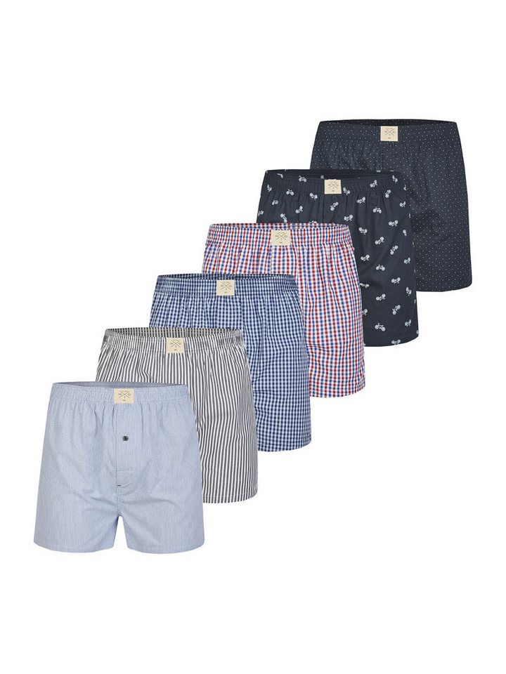 MG-1 Boxer Classics (6-St) American Boxershorts Männer von MG-1
