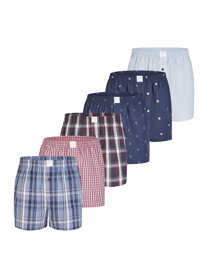 MG-1 Boxer Classics (6-St) American Boxershorts - weit und bequem von MG-1