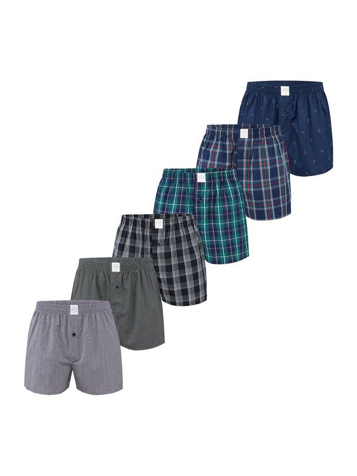 MG-1 Boxer Classics (6-St) Trunk American Boxershorts Männer von MG-1